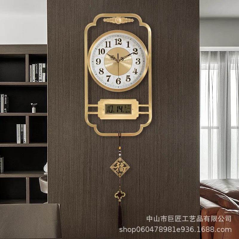 Nordic fashion living room wall clock modern simple home creative personality wall decoration clocks Internet celebrity clock fo