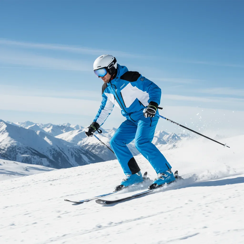 

Icerider Ice Knight Twin Tip Beginner Skis Entry Level All Mountain Lightweight Durable Carving Easy Control Bindings Included