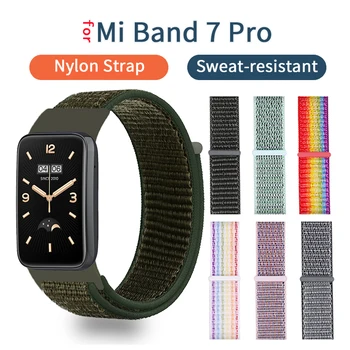 Zachte nylon band voor Xiaomi Mi Band 7 Pro Sport Smart Watch Band Vervangingsarmband voor MiBand 7 Pro Polsbandaccessoires