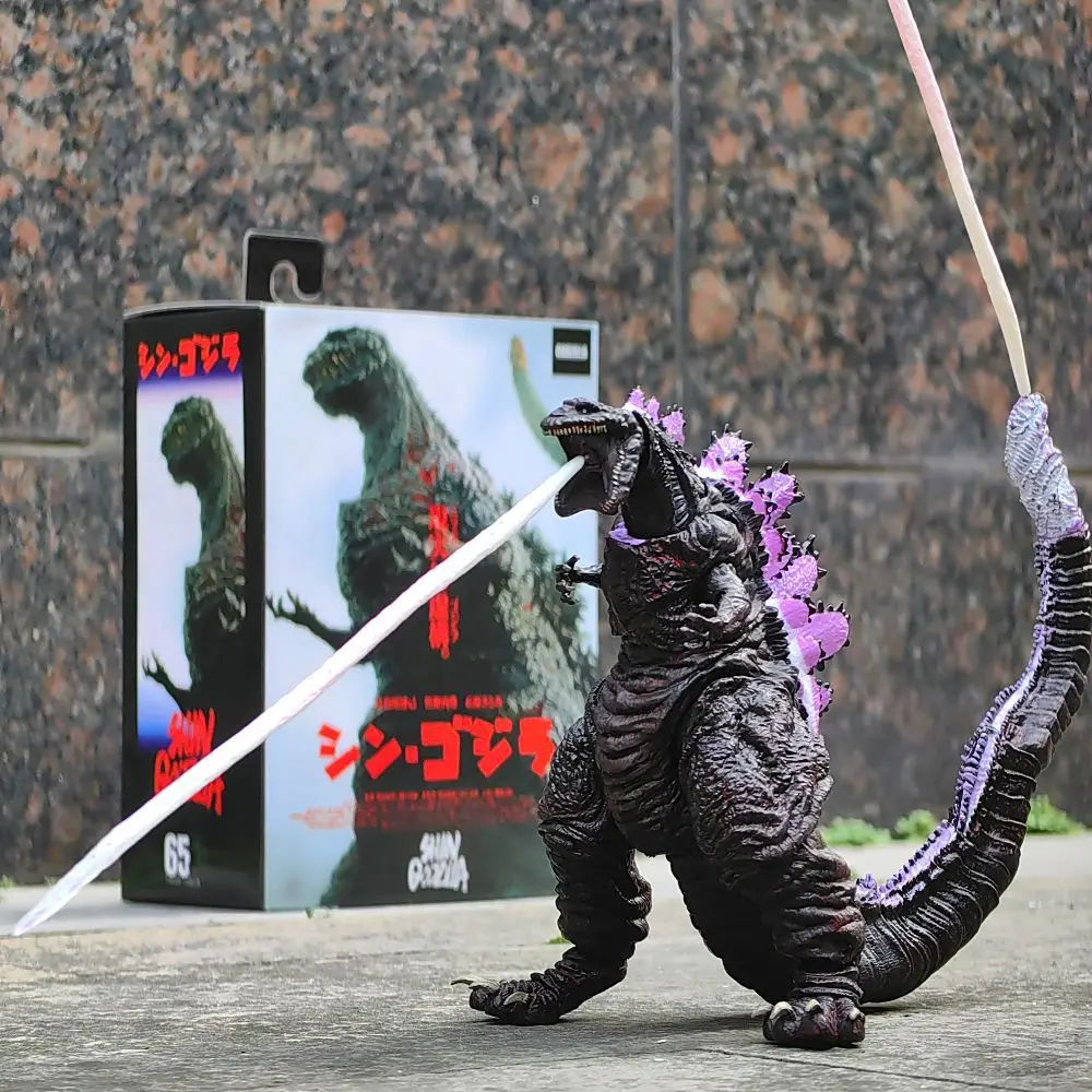 16CM Bandai Anime 2016 Shin Godzilla Atomic Blast Version Gojira Action Figure Dinosaur Monster Model Toys Kids Gift