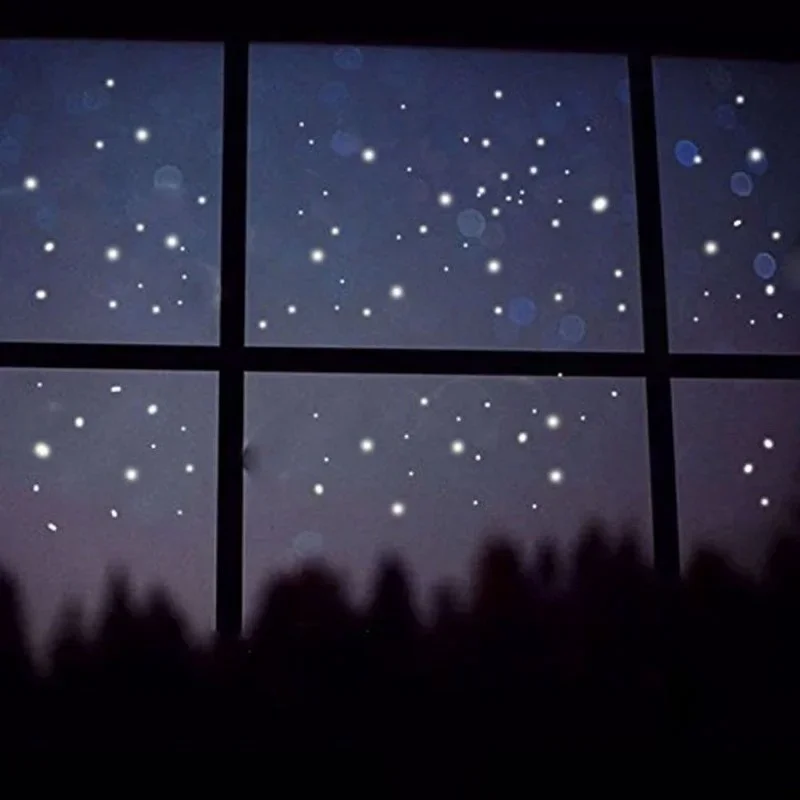New 407pcs Luminous Wall Stickers Wall Decor Glow In The Dark Star Vinyl Sticker For Kid Room Creative Fluorescent Party Decor