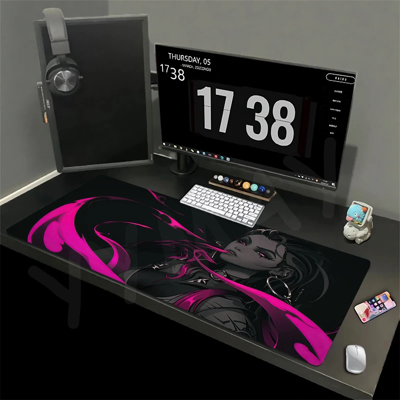 

Valorant Gaming Mousepads Non-Slip Desk Rug Gamer Mousepad Large Mouse Mat Desk Pads Keyboard Mats Design Mouse Pad