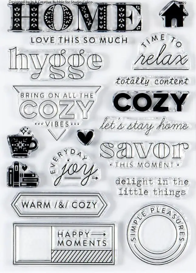 NEW English Clear Stamp /Seal For DIY Scrapbooking/photo Album Decorative Clear Stamp Sheets NC011