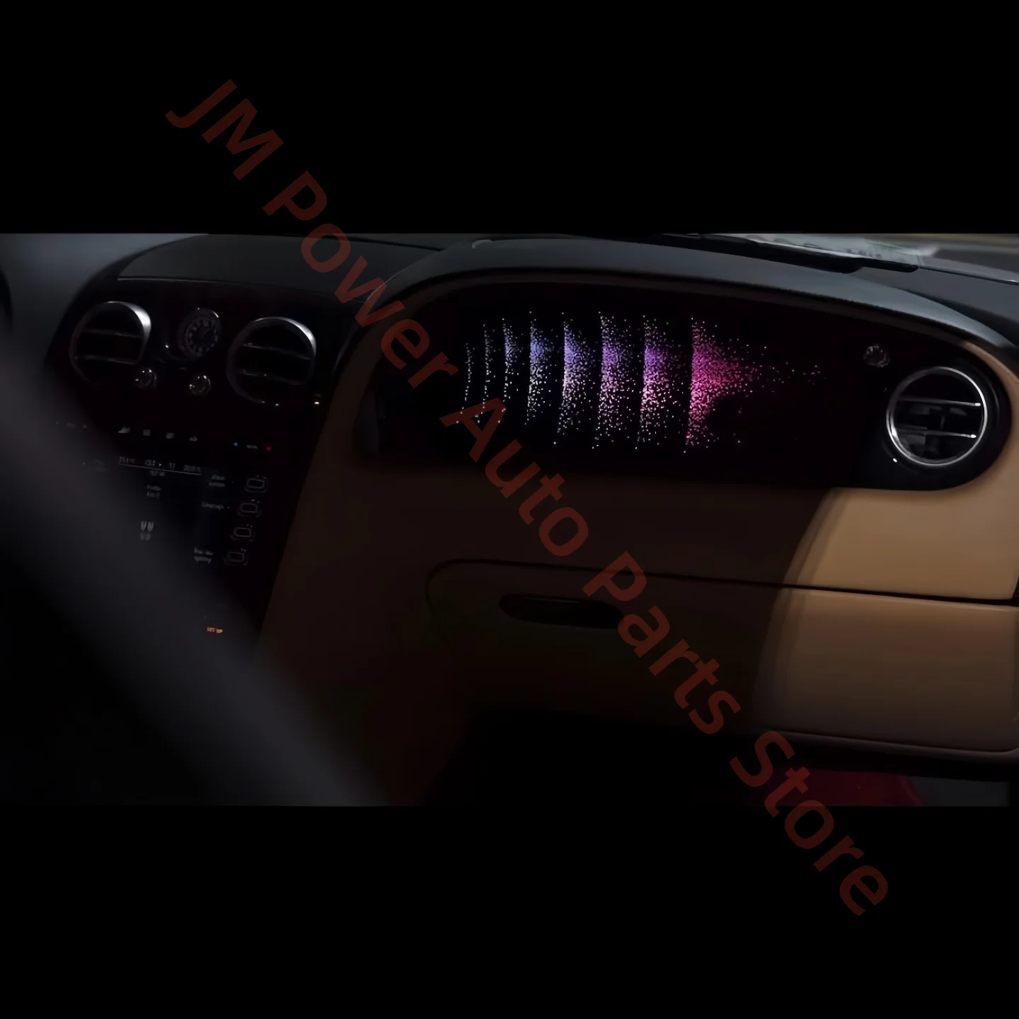 Car interior lighting upgrade Fit for Bentley Continental 2004-2011 LED Ambient light Car accessories Trim Strip Atmosphere lamp view 3