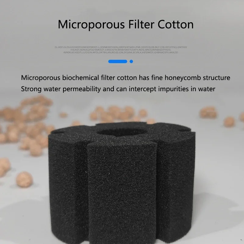 1Pcs Black Aquarium Filter for Aquarium Fish Tank Air Pump Skimmer Biochemical Sponge Filter Aquarium Bio Filters Filtro Aquario