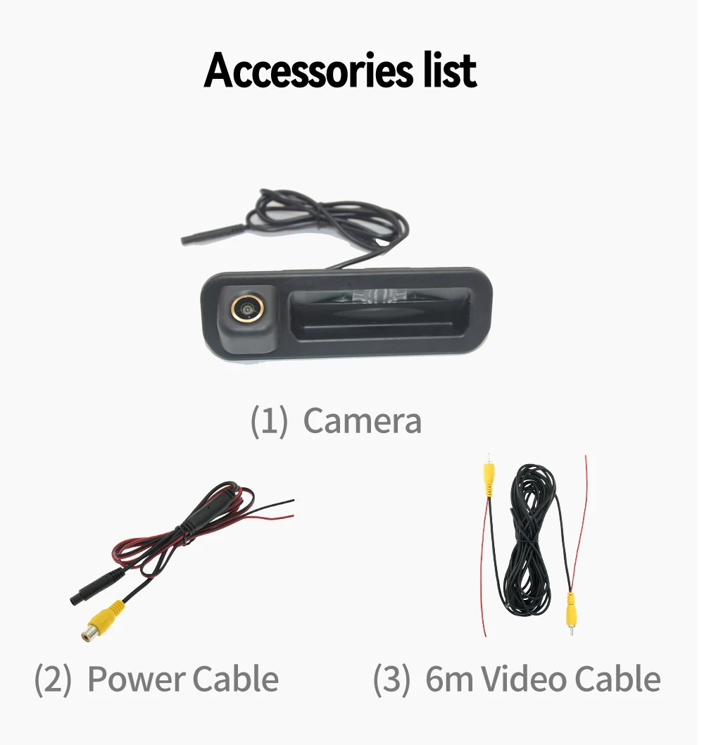Dynamic Trajectory Car Rear View Camera For Ford Focus 2 3 Mk3 Hatchback Sedan 2012-2013 Vehicle Reversing CCD HD Night Vision