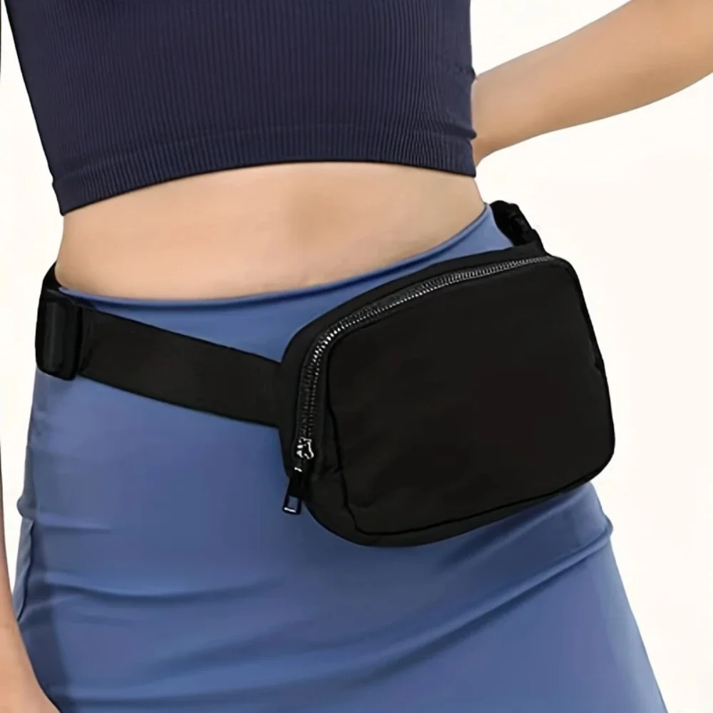 

[1L Mini Crossbody] 1L Mini Crossbody Bag with Adjustable Strap | Compact Nylon Fanny Pack for Women & Men | Perfect for Fitness