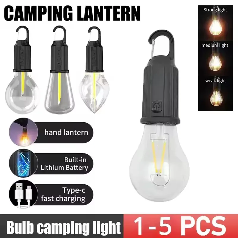 

Светодиодный светильник для кемпинга, уличный USB-зарядка, 3 режима освещения, портативный супер аварийный светильник, подключаемый кемпинговый намет, ночники для рыбалки