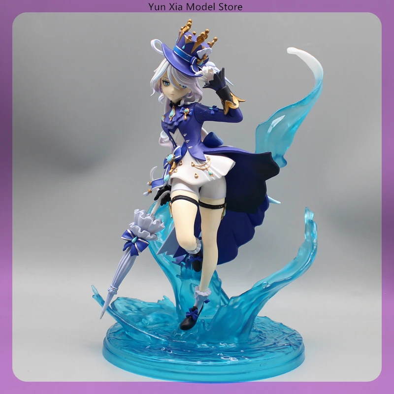 

24cm Genshin Impact Furina God Of Justice Game Girl Figure Model Gk Statue Boy Collection Desktop Decoration Ornament Toys Gifts