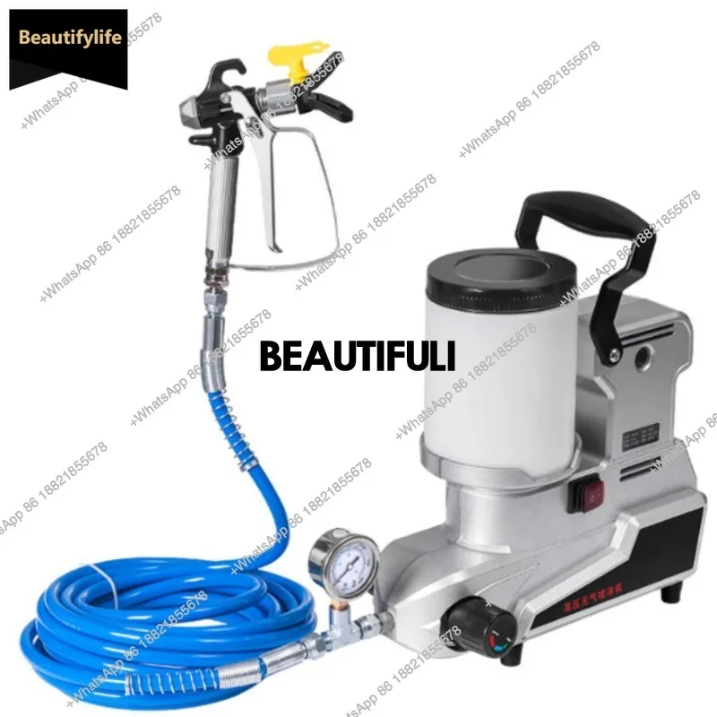 

Электрический безвоздушный распылитель высокого давления A601, удобный, для латексных красок, многофункциональный, с литиевой батареей.