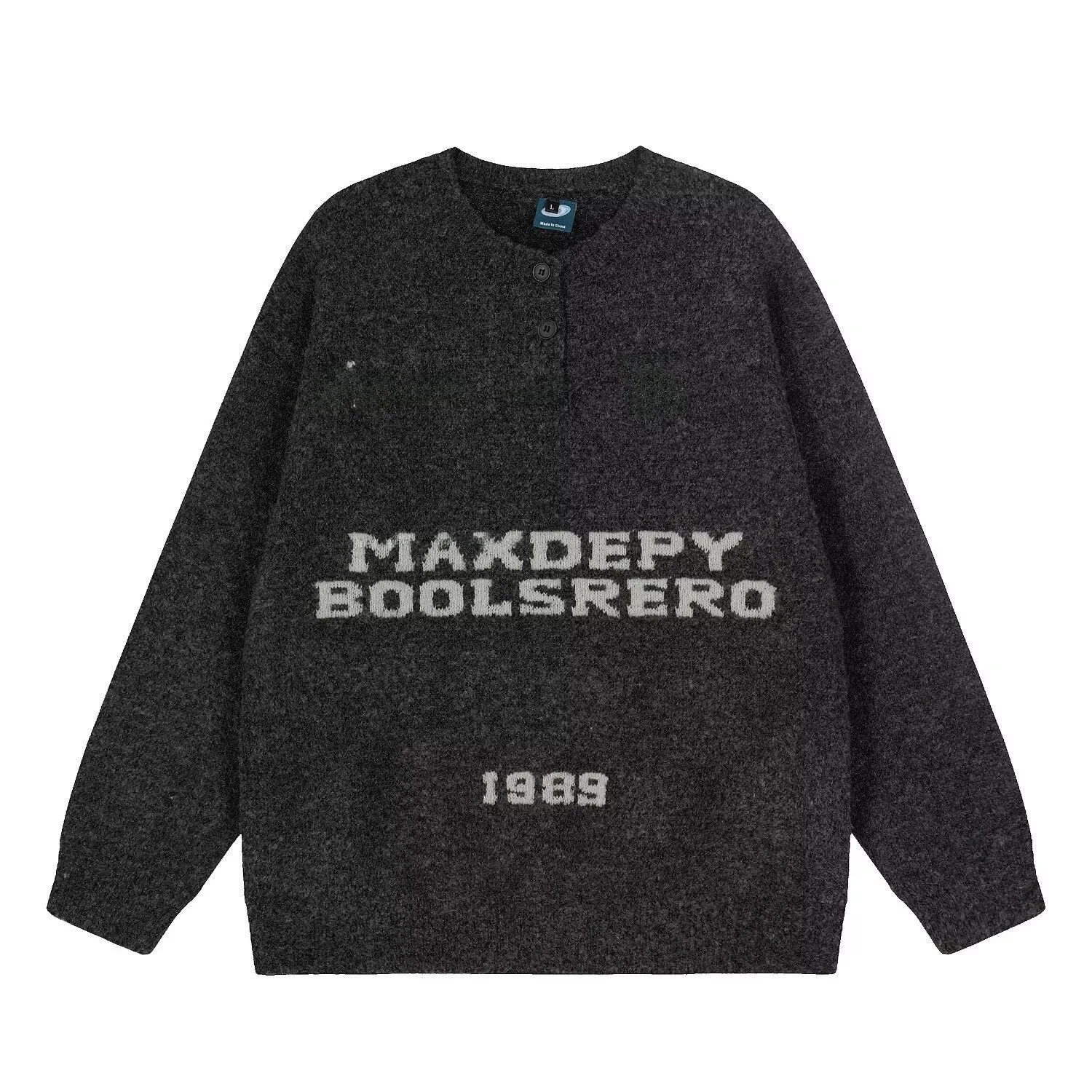 

Мягкий уютный мужской трикотаж Long Sve V-Ne, большой размер, осень-зима, модный повседневный свободный крой из полиэфирного волокна 250 Pou