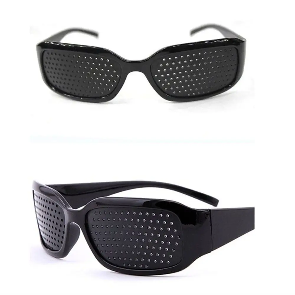 Óculos corretivos vestíveis para cuidados com a visão, anti-fadiga, melhoram o pinhole estenopeico, proteção para os olhos para homens e mulheres