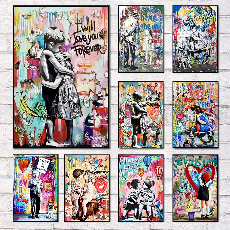 Banksy Wall Art I W…