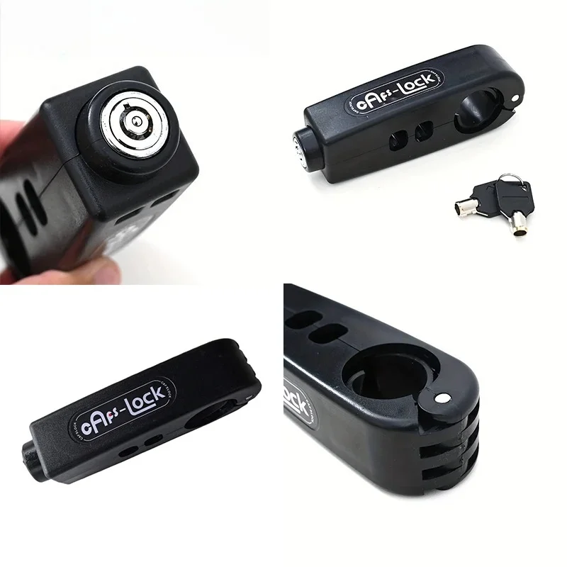 Mini Electric Bike Anti-Theft Lock, Portable Handlebar Grip Lock