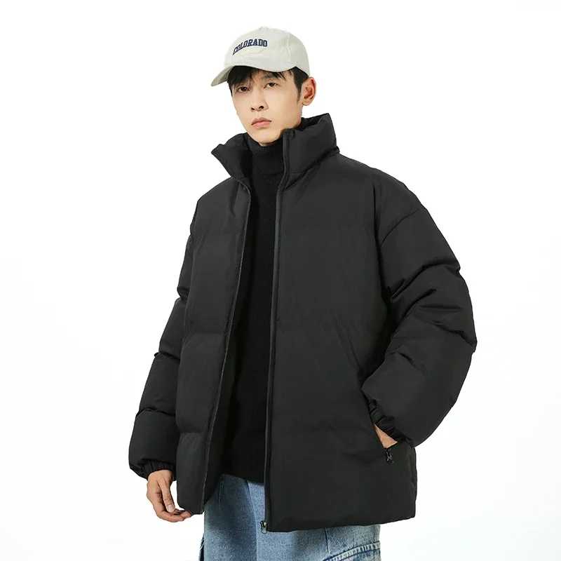 

Men's Women's Fashionable and Trendy Outdoor Windproof Couple Neutral Cotton Clothing High-quality Thickened Warm Jacket