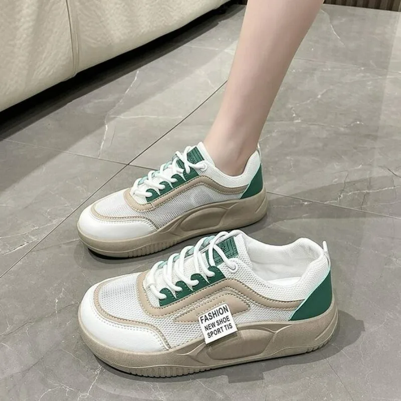 New Women Casual Sneakers Sports Shoes Walking Comfortable Breathable Breathable Outdoor Running Hiking Walking Vulcanize Shoes