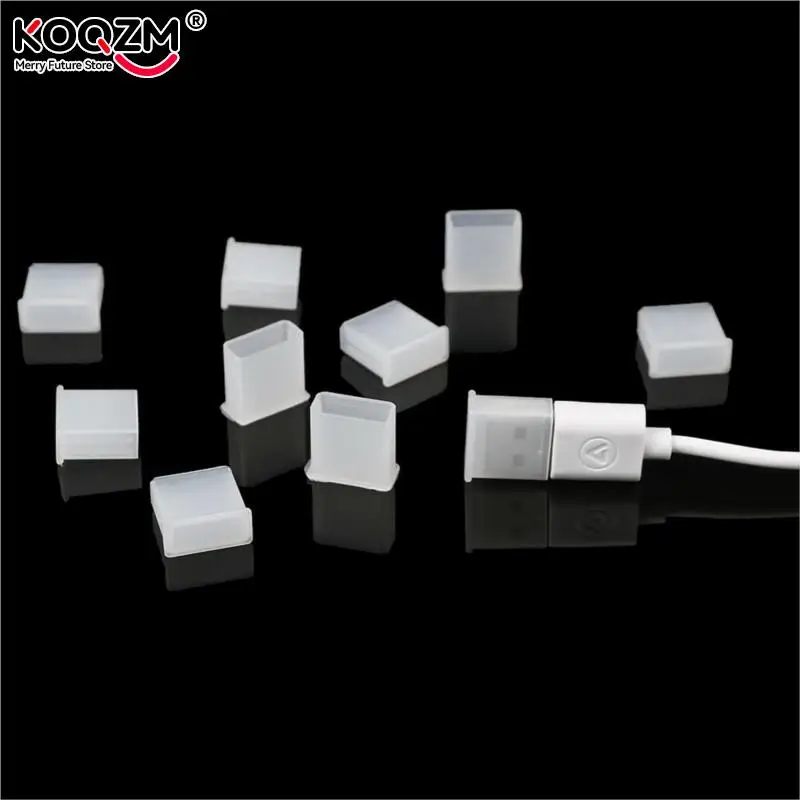 

10 шт., защитная крышка для USB-разъема
