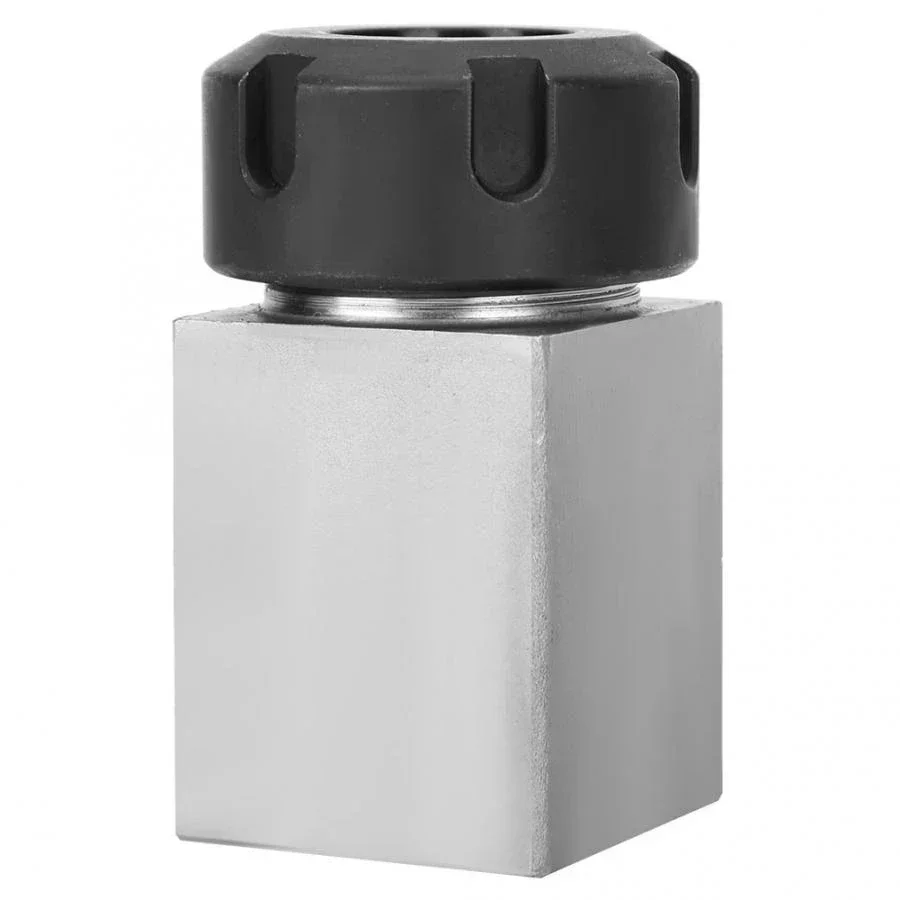 Spring Collet Holder ER-25 Square Collet Chuck Block Holder 3900-5123 for CNC Lathe Engraving Machine Tool Wall Holder 1pc