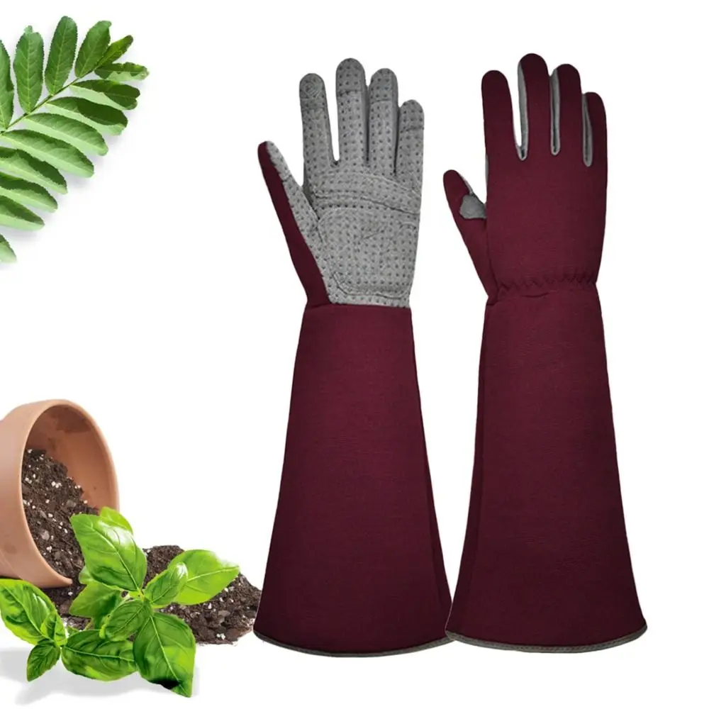 Tool Breathable Gardening Gloves Waterproof Working Planting Pruning Mitts Arm Protection Safety Working Safety Gloves Garden