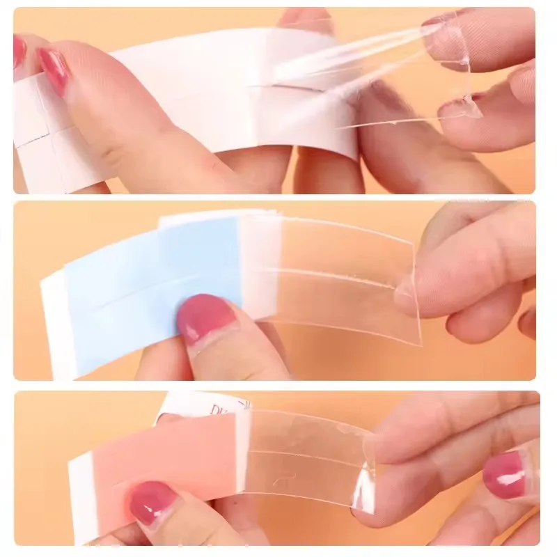 36 Buah/1 Tas Lot Pita Perekat Sistem Rambut Super Tetap Kuat Pita Perekat Super Kuat Wig Diperpanjang Tahan Air dan Wig Keringat