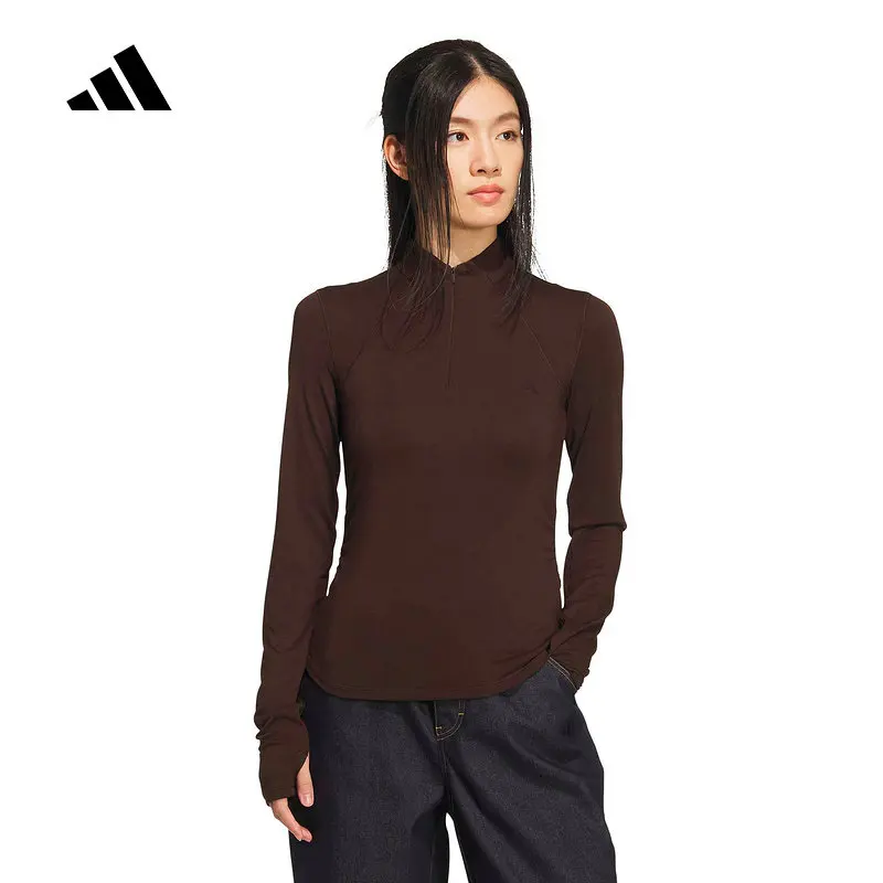 camiseta-deportiva-adidas-2026-para-mujer-manga-larga-corte-ajustado-dobladillo-curvo-cremallera-oculta-diseno-con-orificios-para-pulgares-kh2643