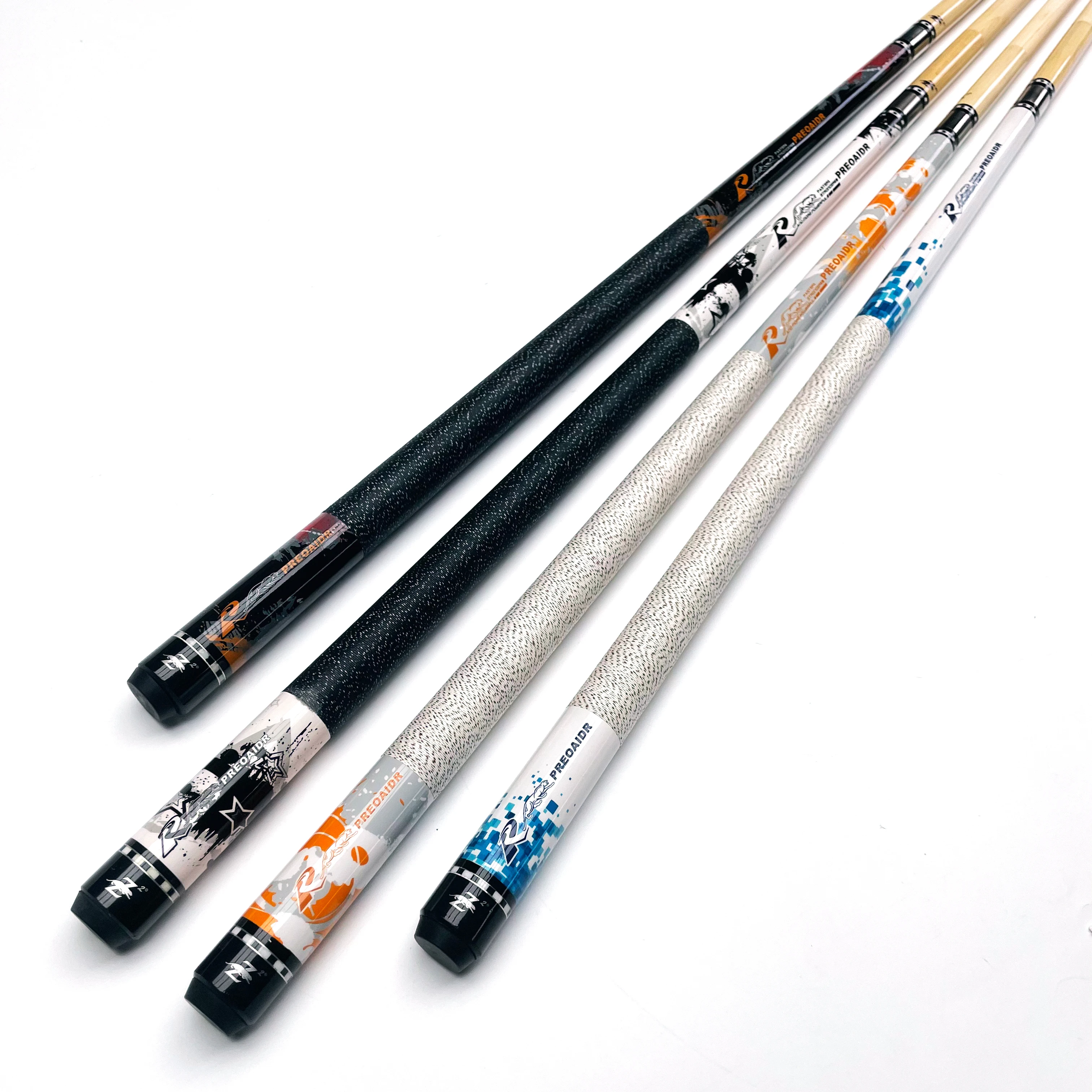 Professional Pool Cue 11.8mm 12.8mm Tip Member Grade Billiard Stick 1/2 Jointed Maple Shaft Pool Cues for Billiards Lovers