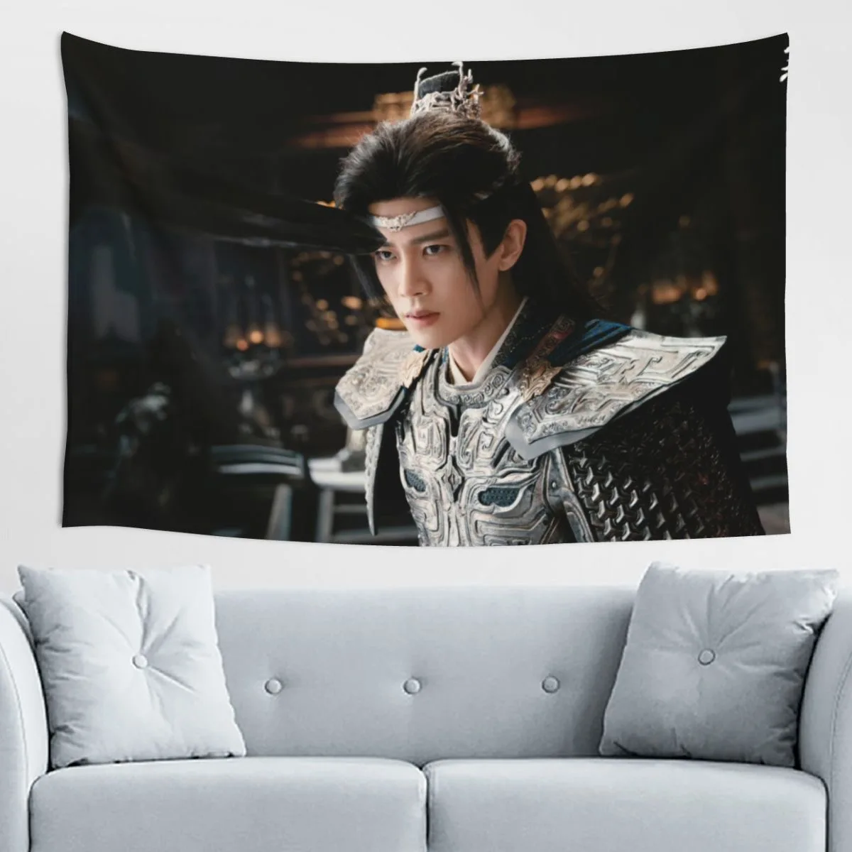 Allen Ren Jialun Xu Zhengxi Zhu Zhengting Hang Cloth TV Burning Flames Drama Stills Tapestry Bedroom Art Wall Decor Background