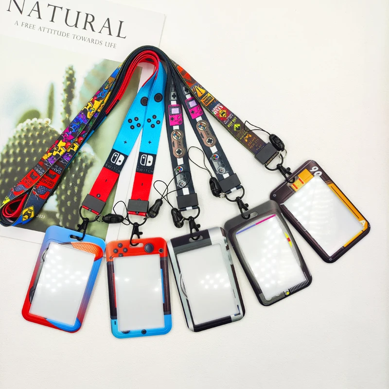 Leuke TV Camara Patroon Lanyard Kaarthouder Nekkoord Sleutel ID-kaartriemen Badgehouder DIY Hangende touwaccessoires Klein cadeau