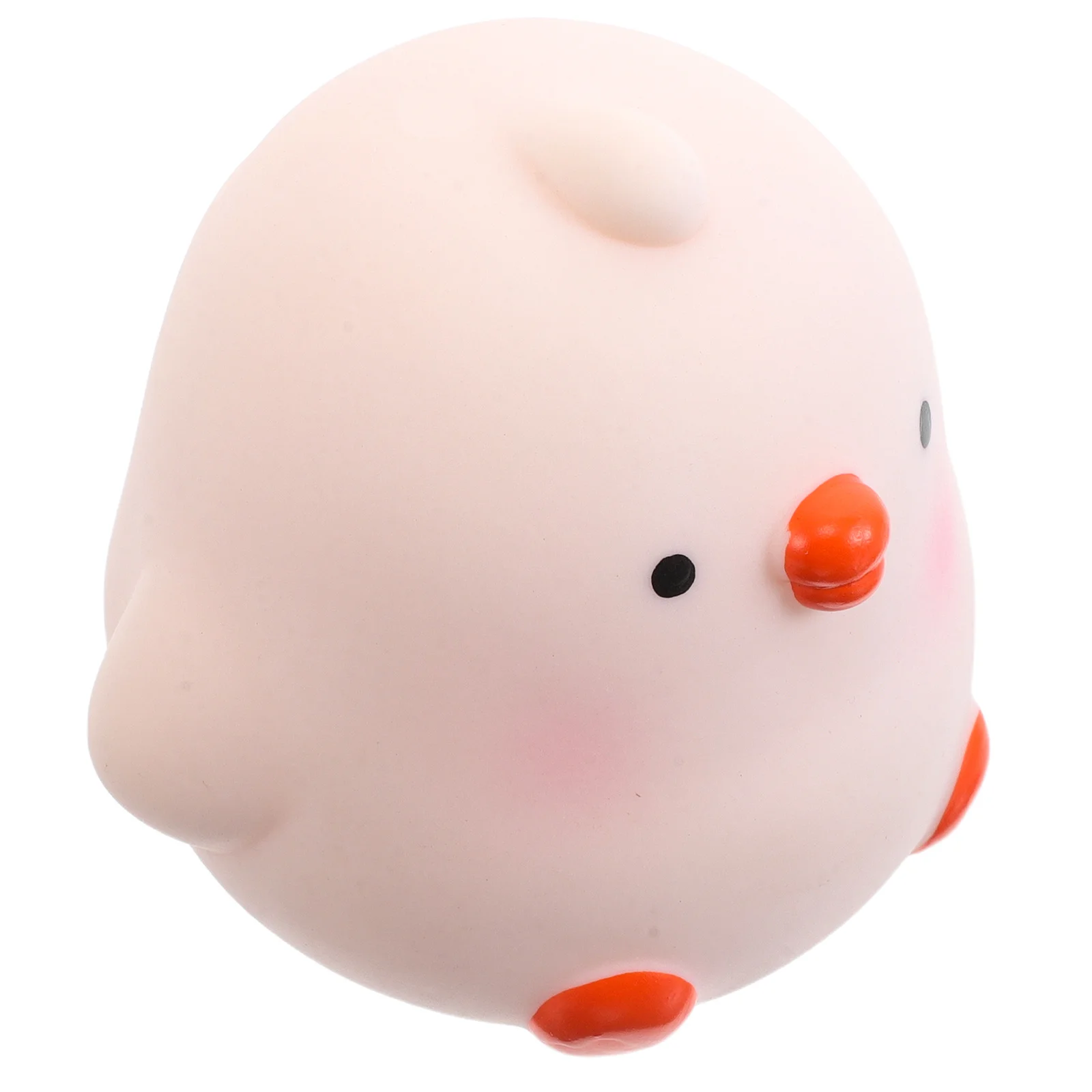 鶏の漫画の貯金箱、子供用貯金箱、壊れないビニール製コインバンク、デスクトップデコレーション、パーティーギフト、ビニール製貯金箱