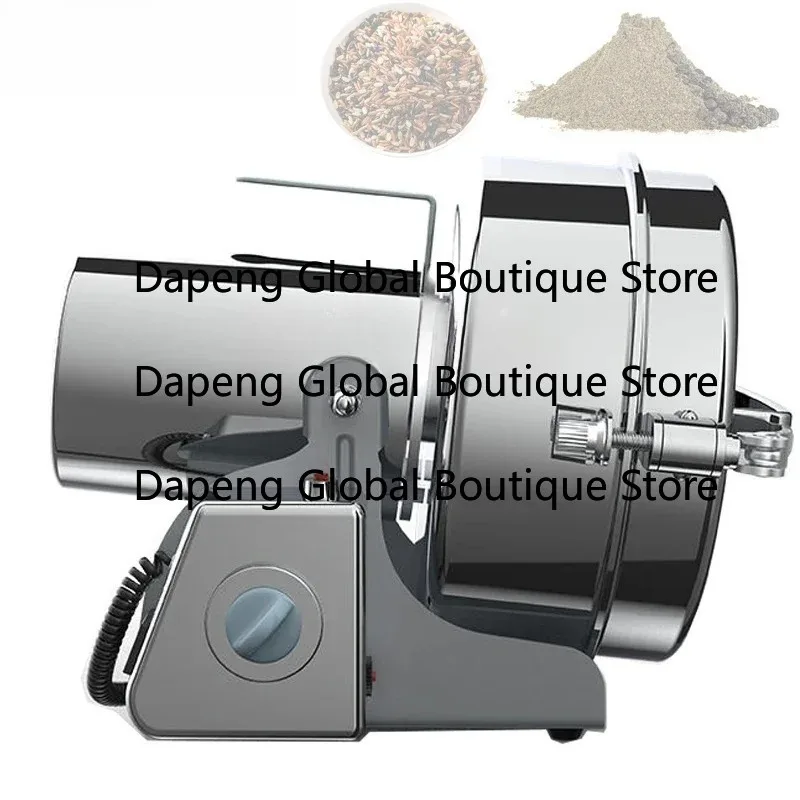 Coffee Grinder Machine Grains Spices Dry Food Crusher Stainless Steel Powder Crusher High Speed Grinder