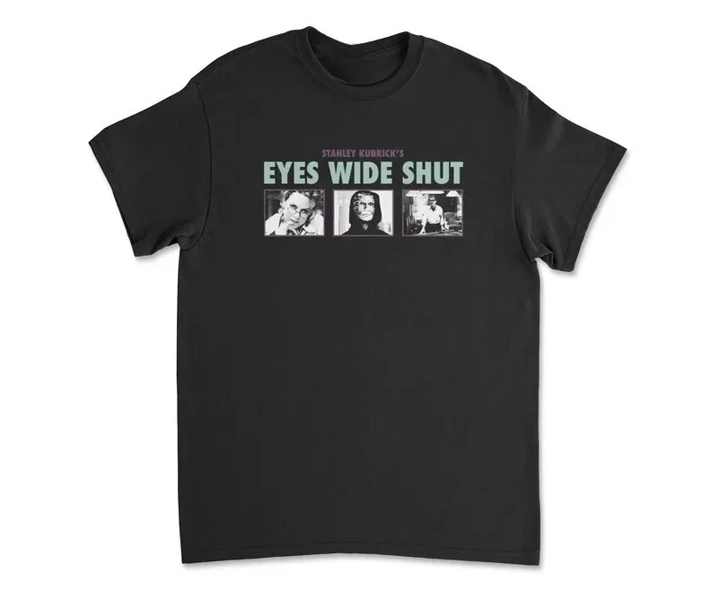 Stanley Kubrick Black T-Shirt (from the movie 