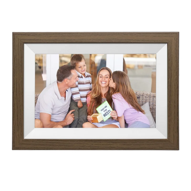 Reliable10.1 Inch Wifi Digital Picture Frame Withled Light 1280X800 HD IPS LCD Touch Screen Electronic Picture Music Movie 32GB
