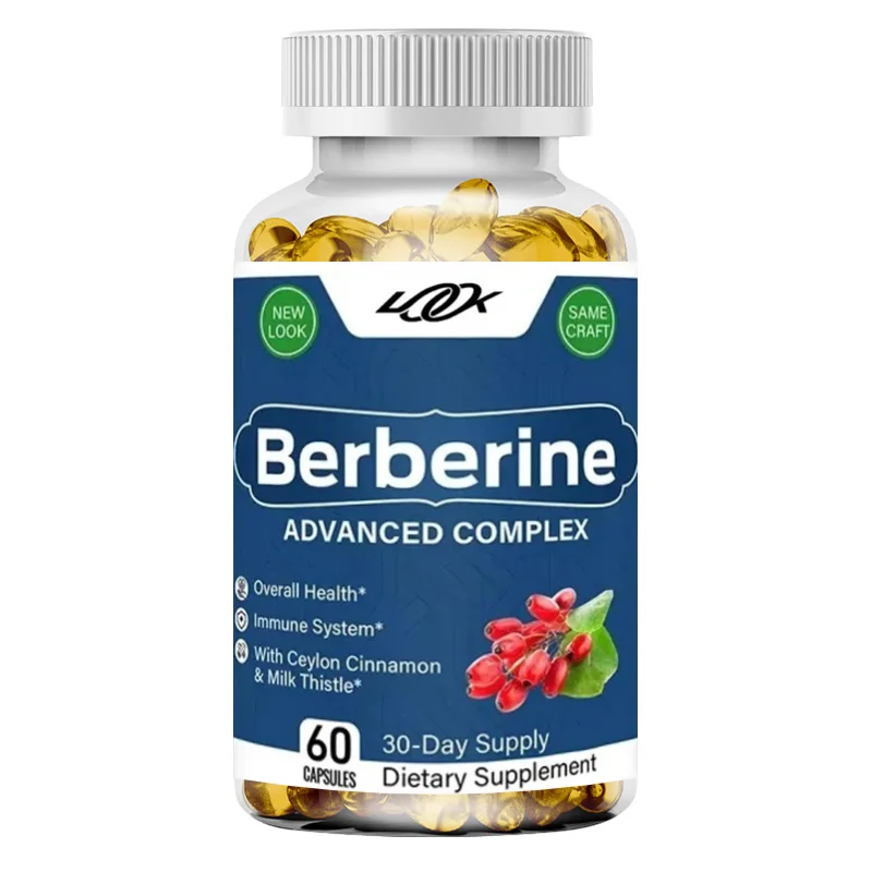 Didacat Berberine Supplement - Balance Blood Circulation, Support Heart Function - 120 Capsules