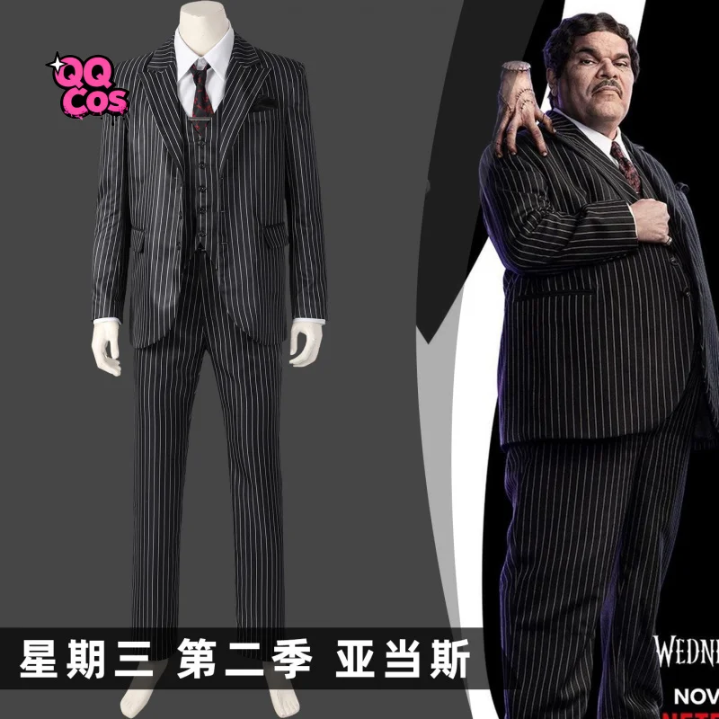 الأربعاء الموسم 2 غوميز تأثيري حلي هالوين كرنفال حفلة عيد الميلاد لعب دور الملابس الملابس QQ كوس #2