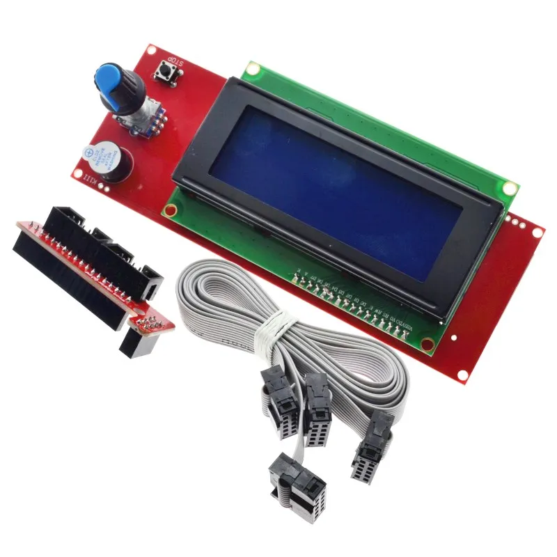 AEAK 3D Printer 2004 LCD Controller with SD card slot for Ramps 1.4 - Reprap Display For 3D Printer