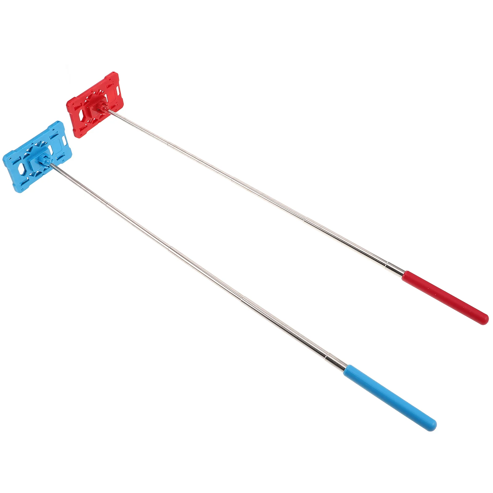 

2pcs Parking Card Holder Extender Stick Vehicle Payment Aid Tool Telescopic Swiping Rod For Car Toll Parking Access