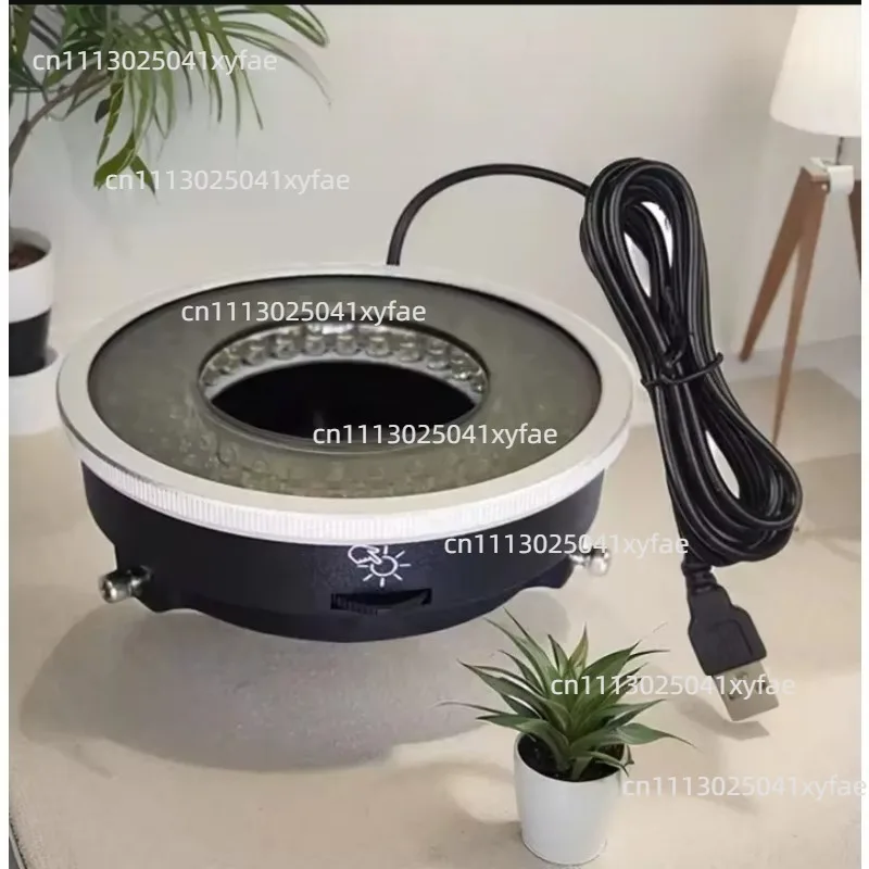 LED Ring Polarized Light Source for Mobile Phone Electronic Repair Microscope with Adjustable Brightness Polarizing Filter
