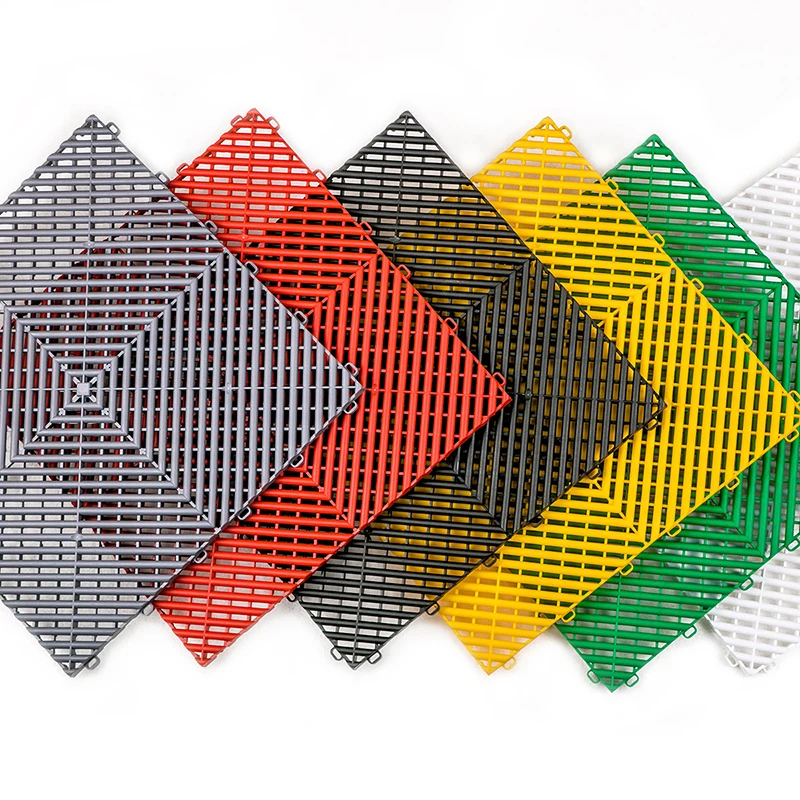 

Multipurpose Plastic Garage Floor Tiles, Interlocking Pp for Warehouse and Workshop, New Arrival