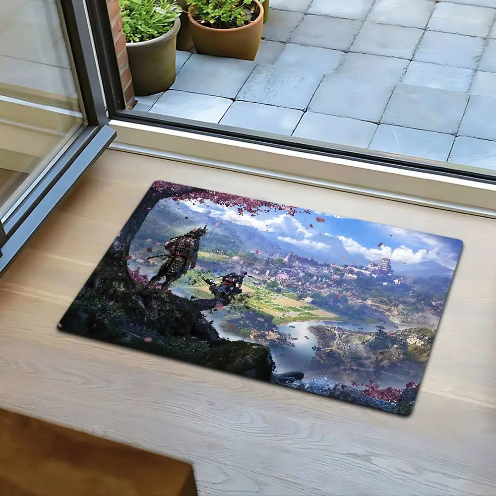 لعبة قاتل S كريد الحمام حصيرة الرجعية متعددة الاختيارات غرفة المعيشة المطبخ البساط عدم الانزلاق السرير الحصير #3