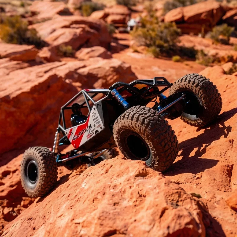 New AXIAL RC Rock Crawler 1/8 AXP8 Gilamon 2.2 4WD Brushed 3S Electric Remote Control Off Road Buggy For All Hobby Enthusiasts