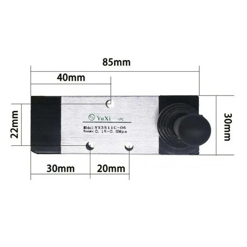 Tire Changer Machine Part Auxiliary Arm Lift Switch Push Valve Manual Control Trigger