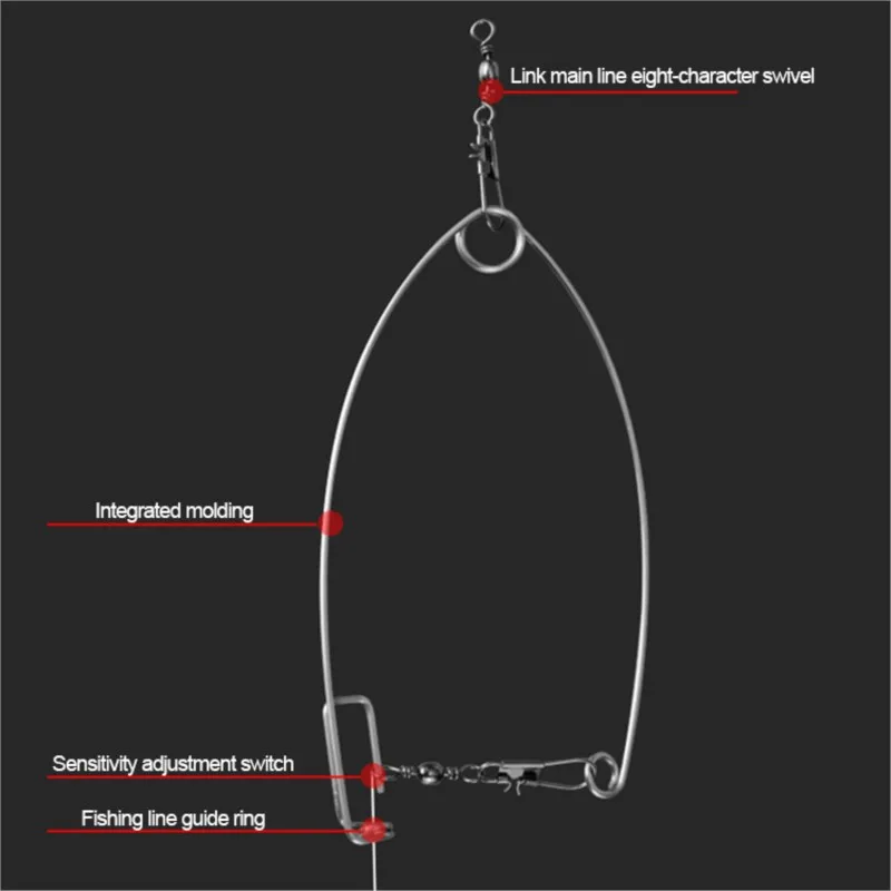Автоматическое рыболовное устройство, Интеллектуальный стальной спусковой крючок, пружинная рыболовная приманка, триггер для захвата крючка, автоматические инструменты для ловли рыбы