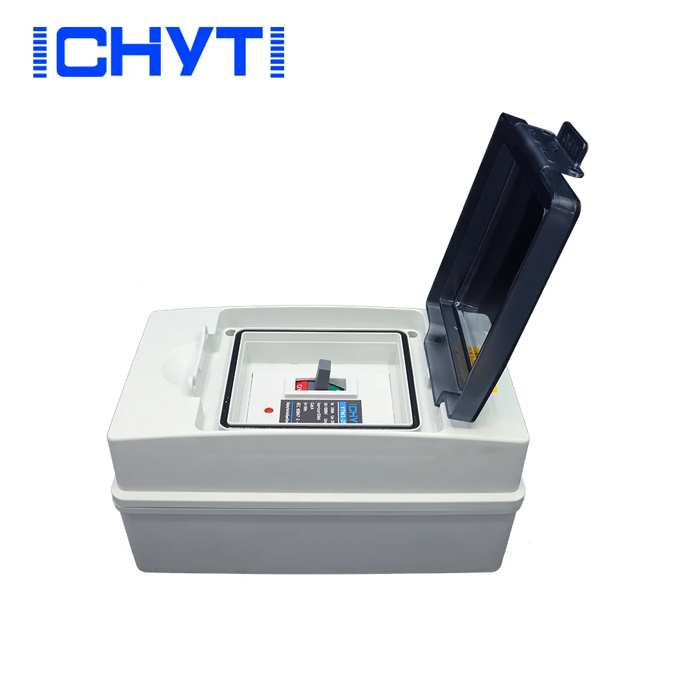 2 قطعة CHYT 1000 فولت قطاع دارة مصبوب مع صندوق تجميع بلاستيكي يوفر العزلة والحماية للأنظمة الشمسية. #4