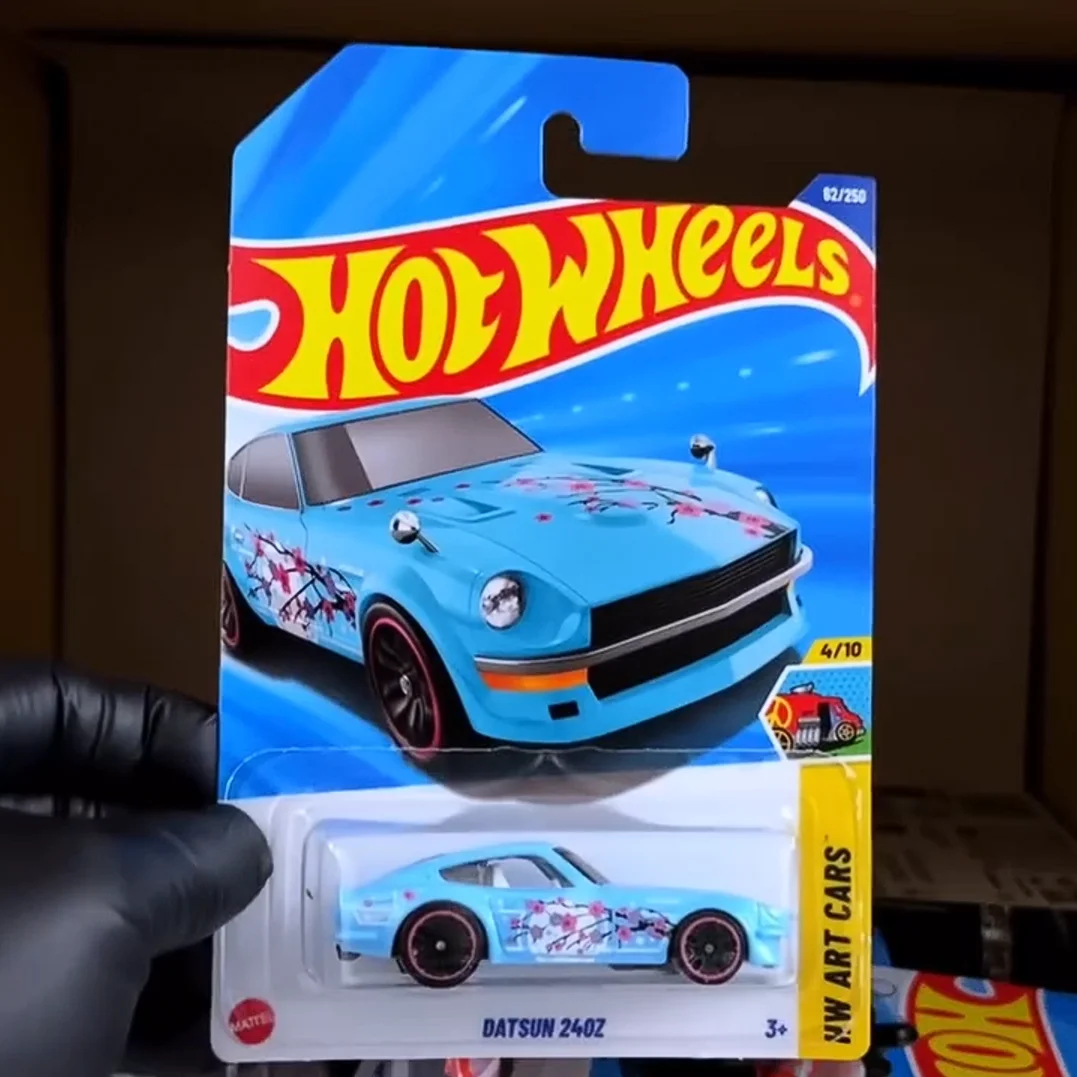 Mattel New Original Hot Wheels 2025 g Case Mclaren W1 Datsun 240Z Nissan Skyline Mining Truck Porsche 911 Rallye 1/64 Diecast Model Toy C4982