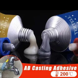 Ab Metal Strength Glue Repair Iron Bonding Adhesion Heat Resistance Cold Weld Metal Repair Adhesive Agent Caster Glue Weld Tool