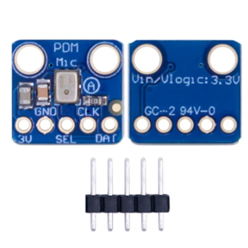 B63B-MP34DT01 PDM Digital MEMS Microphone Module Simple Pulse Density Modulation Output Small Omnidirectional Microphone