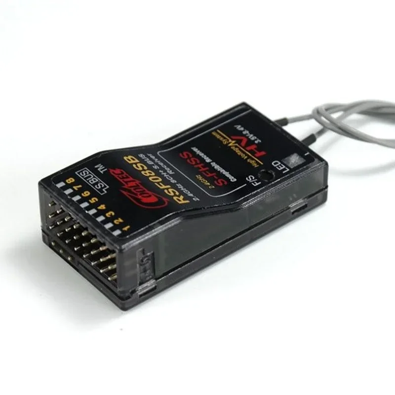 Feiying CoolTec RSF08SB 8CH Receiver Compatible for Futaba S-FHSS S.BUS 10J 8J 6J 4GRS 4PX Transmitter
