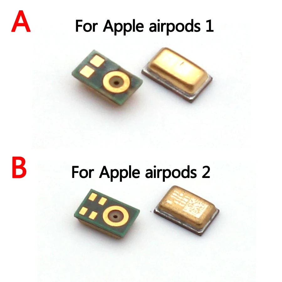 

10pcs-100pcs Microphone Inner MIC Receiver Speaker For Apple/iPhone airpods 1 2 Second Generation Bluetooth Headset Repair Parts