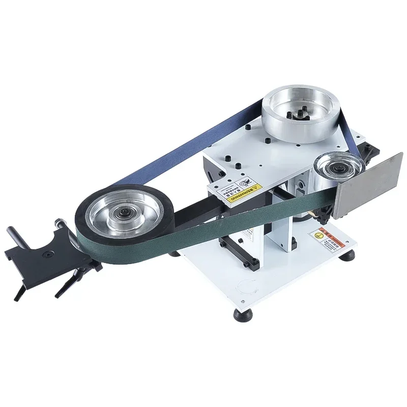 Knife table with grinding machine metal grinding and polishing machine vertical and horizontal dual purpose belt sander