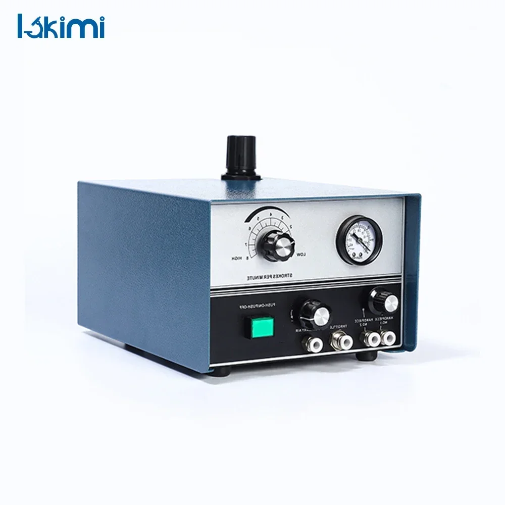 2025/أداة نقش الهواء للمجوهرات Lakimi آلة غرافر الهوائية ذات الرأس المزدوج LK-E04